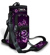 ARTSO Water Bottle Carrier Bag Sling Holder Pouch, 25oz 32oz 40oz 64oz Insulated Water Bottle Sle...