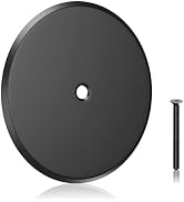 Wuno Shop 1 Pcs 7 Inch Cleanout Cover, Decorative Cleanout Access Covers Plate, Round Stainless S...