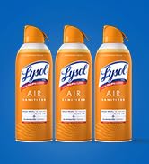 Lysol Air Sanitizer Spray with Odor Eliminator for Home &amp; Office, Sanitizing Spray, Air Freshener...