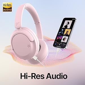 60H Playtime,Adaptive Active Noise Cancelling headphones,Hi-Res Audio,Hyper GO