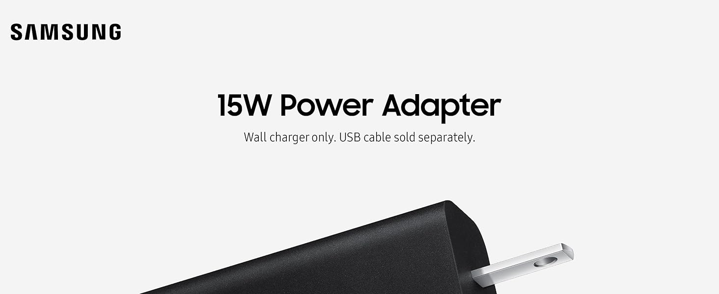 Samsung 15W Power Adapter Black