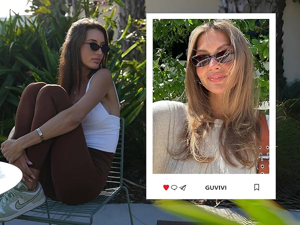 90s retro oval sunglasses for women