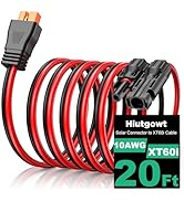 Oududianzi 10AWG XT60i Solar Cable 20FT, Solar to XT60i Cable 3 10 15 25 20 30 40 50FT, XT60i Cha...