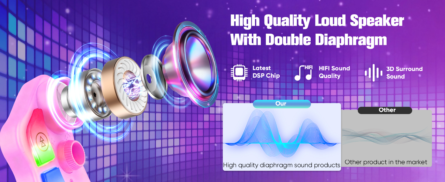 High-quality loudspeaker