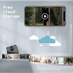 mobile elderly monitoring pinhole smart adults cars portable record motion activated sensor cloud