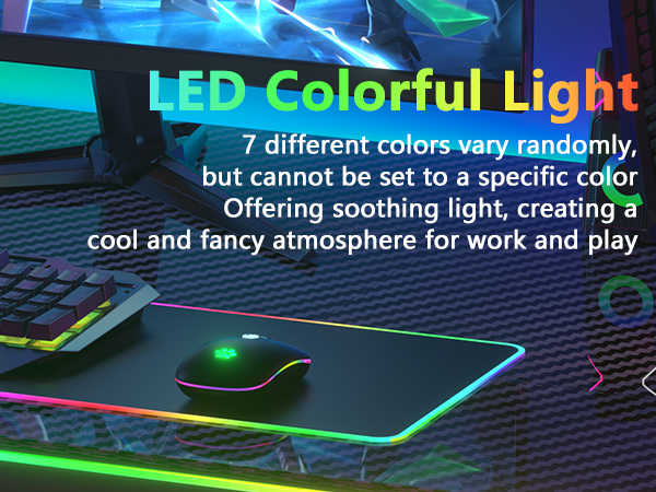 Backlit LED 2.4GHz Rechargeable Silent Mouse