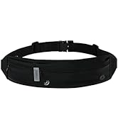 WATERFLY Running Belt Pack: Runner Marathon Jogging Waist Pack Sport Workout Exercise