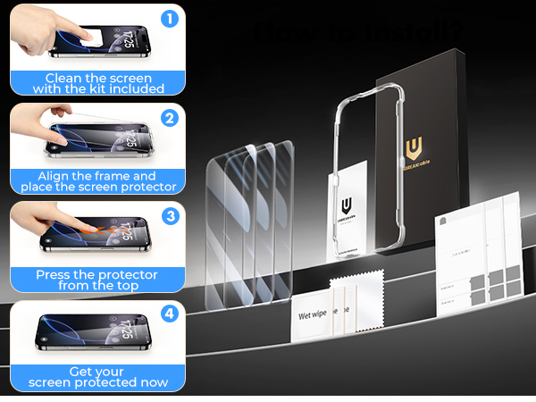 Screen Protector for iPhone 16 Pro Max