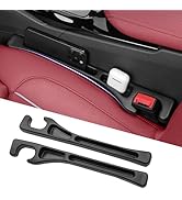 CGYISOL Car Seat Gap Filler 2-Pack, Universal Elastic Soft Foam Seat Gap Plug – Fills Gap Between...