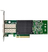GLOTRENDS ST7268 10Gb PCI-E NIC Network Card, Dual 10Gb SFP+ Port, Intel 82599ES Controller (X520...