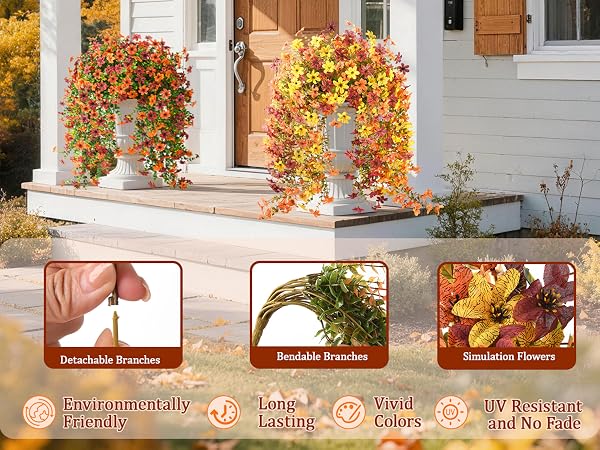 Fall artificial flowers