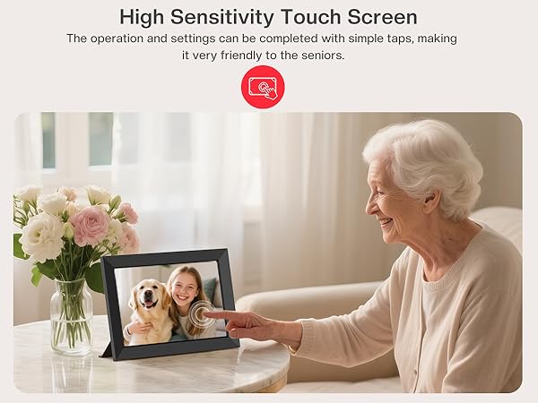 frameo digital frame wifi picture photo video share moment from phone