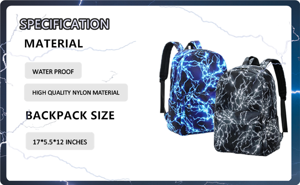 Elementary and junior high school lightning bag