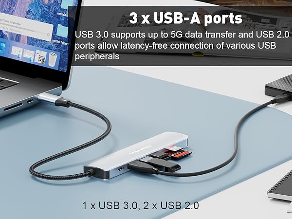 usb c to usb hub