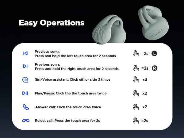 open earbuds