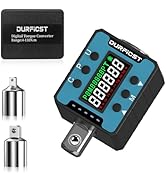 DURFICST Digital Torque Wrench, 1/2" Digital Torque Adapter with Backlight/Alarm, Electronic Torq...