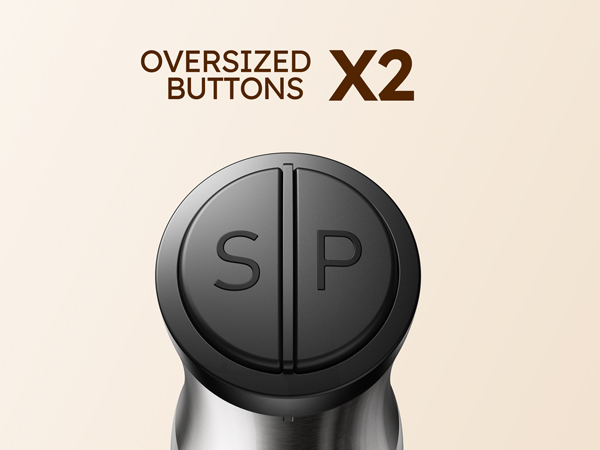 electric salt and pepper grinder set auto salt and pepper grinder set