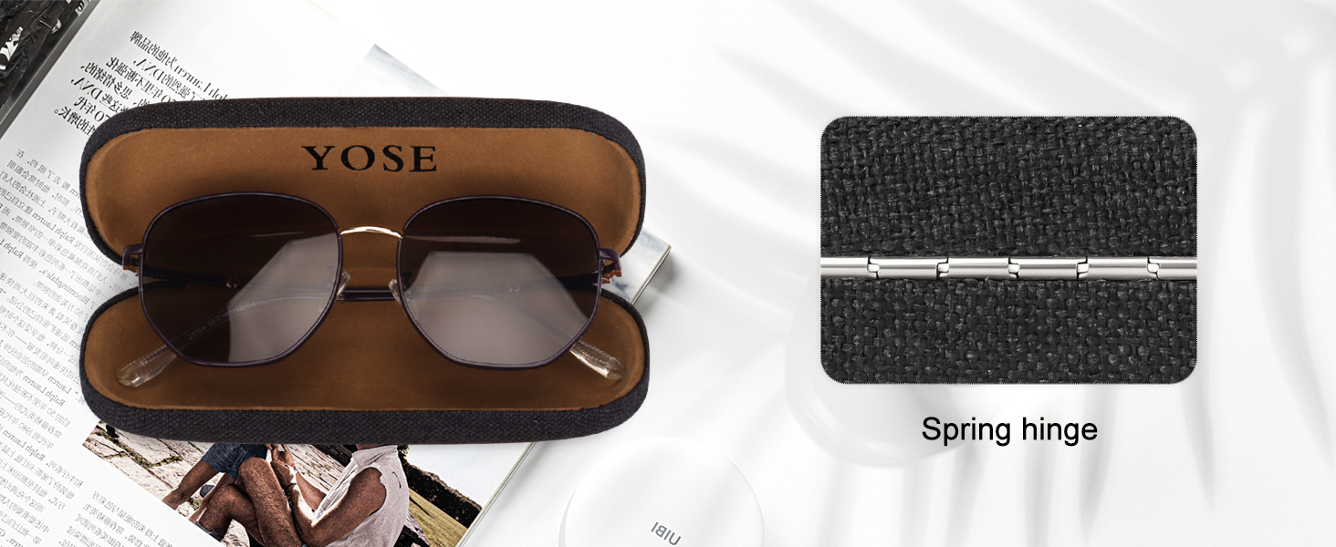Hard shell glasses case