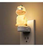 L LOHAS LED Plug in Night Light for Kids, 3D Cute Dinosaur Night Lights | Dusk to Dawn Sensor, 30...