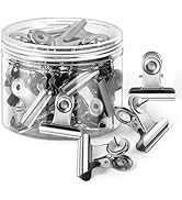 GOOLADA Push Pins Clips Silver 36Pack Metal Push Pins for Corkboard Bulletin Board Wall Heavy Dut...