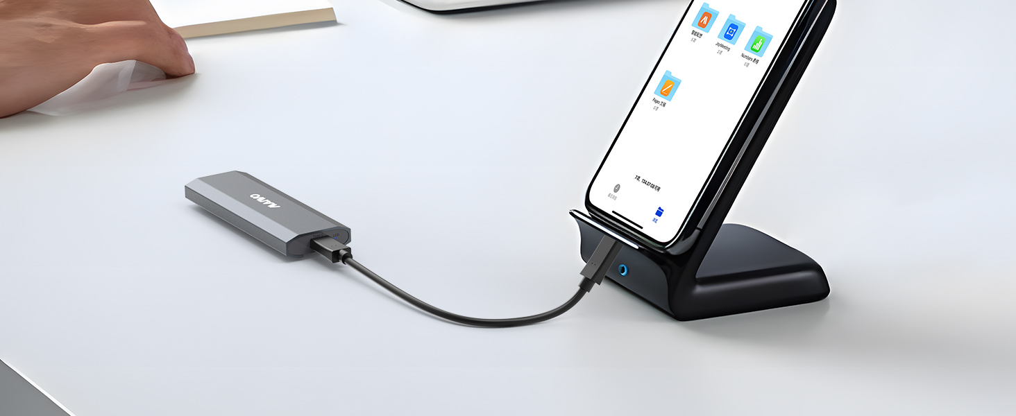 usb-c M.2 NVME SSD Enclosure