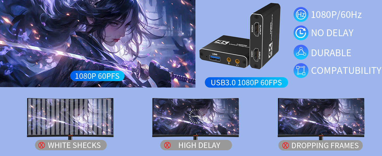  4K HDMI Game Capture Card
