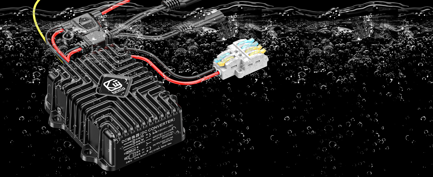 48 to 12 volt reducer golf cart