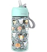 Bentgo Kids Water Bottle - New &amp; Improved 2023 Leak-Proof, BPA-Free 15 oz. Cup for Toddlers &amp; Ch...