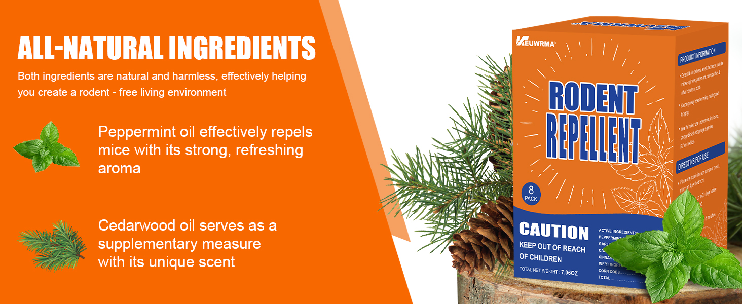 Rodent Repellent Pouches