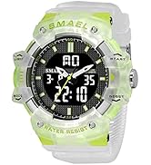 FANMIS Unisex Analog Digital Outdoor Sports Watch Military Tactics Multi Function LED Electronic ...