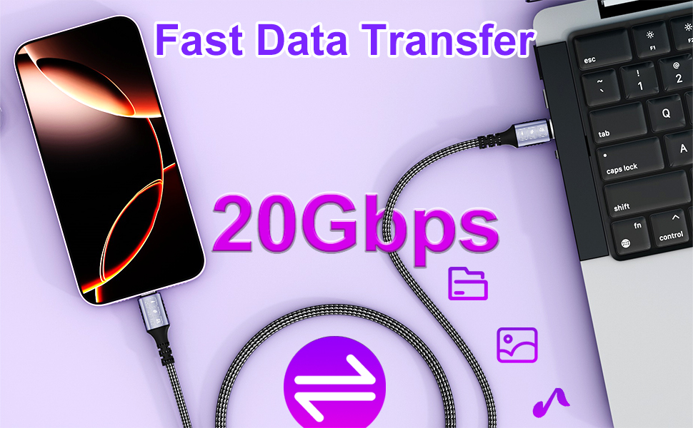 usb c cable long 20ft 240w