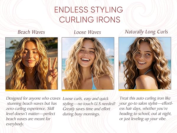 Rotating Curling Iron