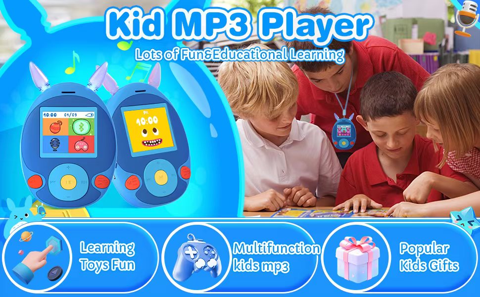mp3 player for kids mp3 player with Bluetooth kids music player mp3 player portable mp3 player