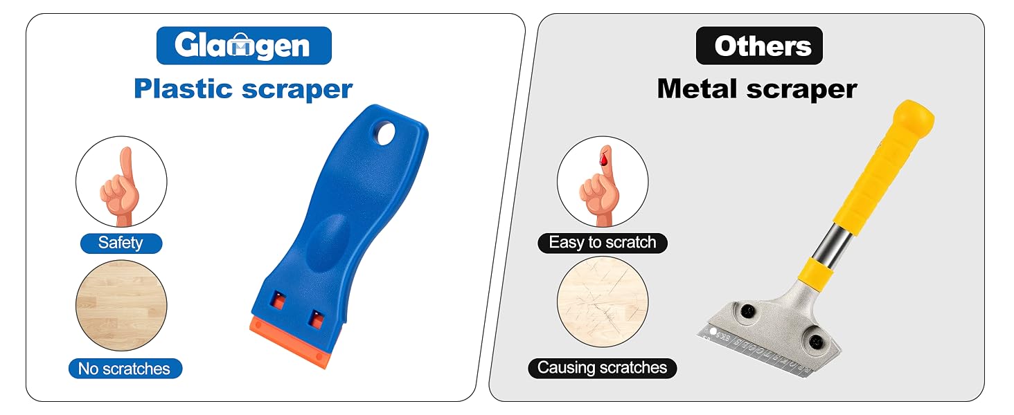 plastic razor blades scraper tool