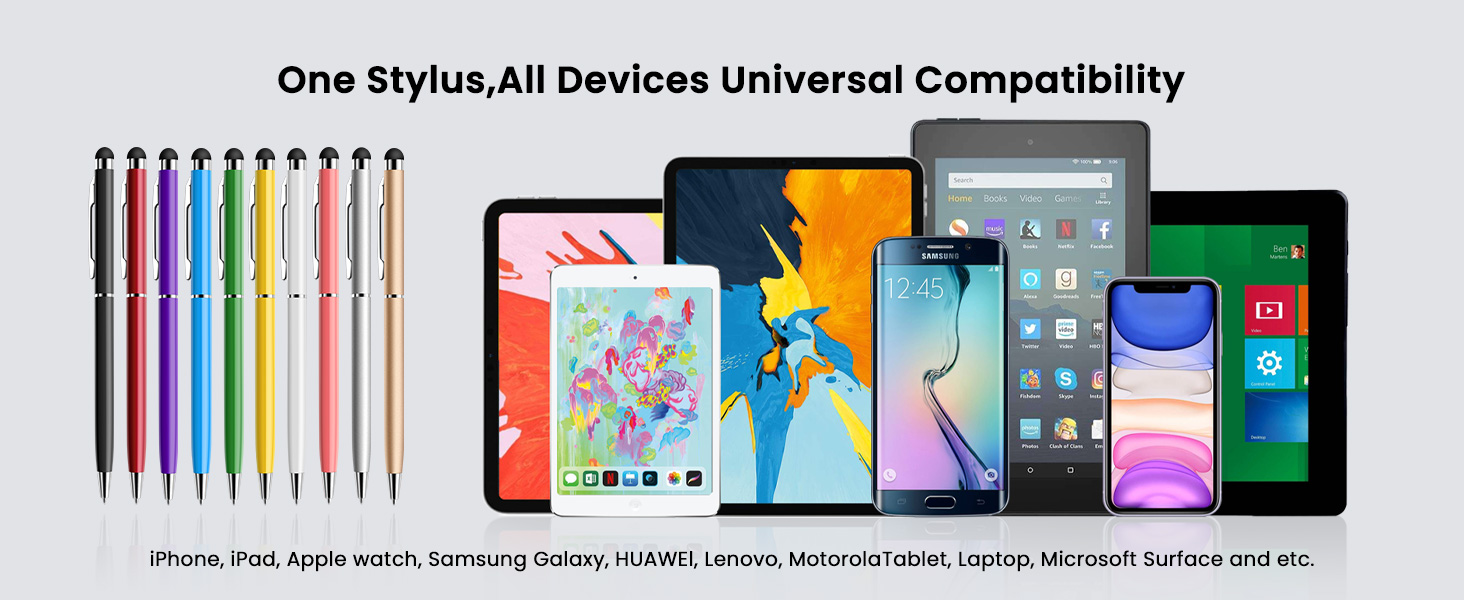 One Stylus,All Devices Universal Compatibility