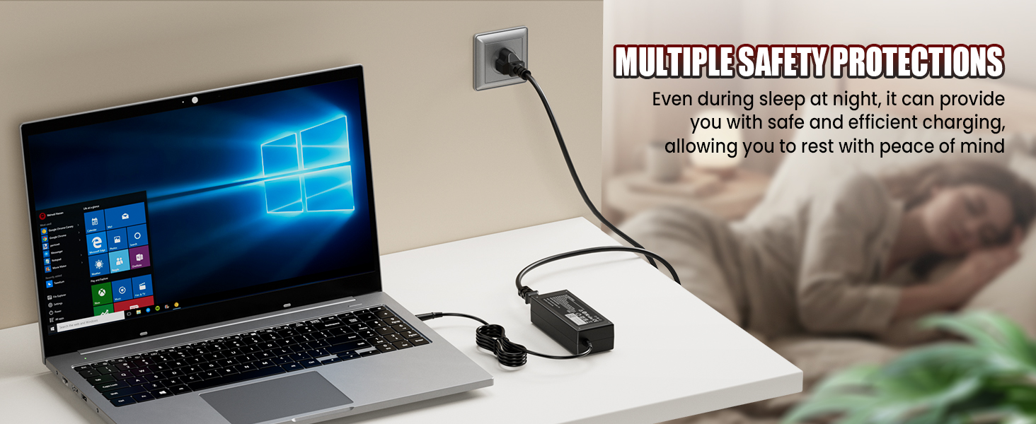 65W Charger Power Cord