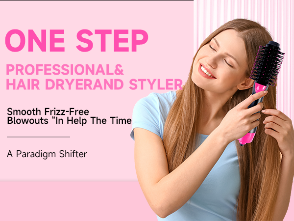 blowout brush hair dryer