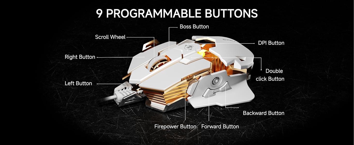 computer mouse mouse gaming wired mouse