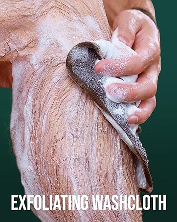 exfoliating washcloth