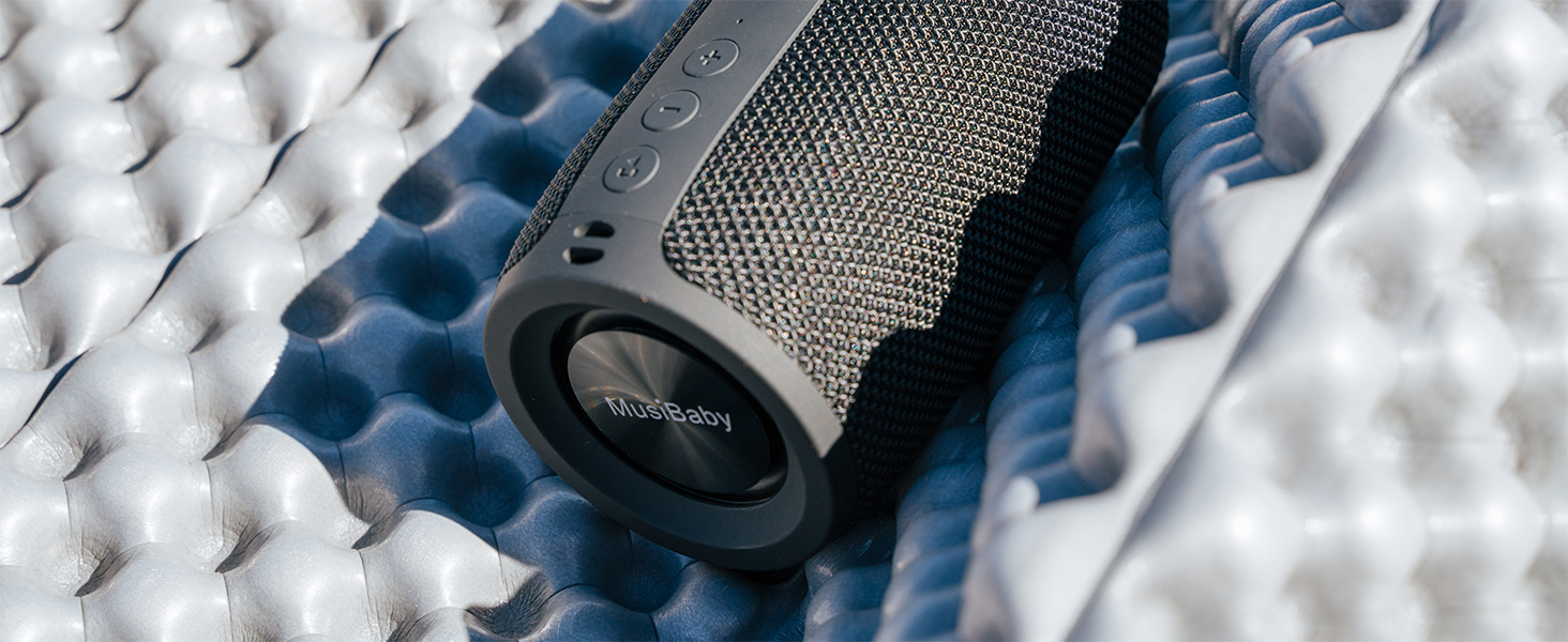 durable waterproof bluetooth speaker outdoor rugged high quality materials camping gear 360 sound