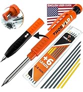 thorvald, pencil, carpenter pencils, construction pencil, construction, carpenters, sharpener