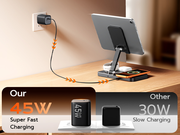 ipad charging station