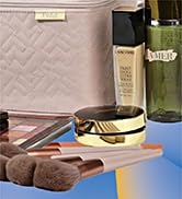 NISHEL Large Double Layer Travel Makeup Bag Women, Large Cosmetic Case, Organizer for Travel-Size...