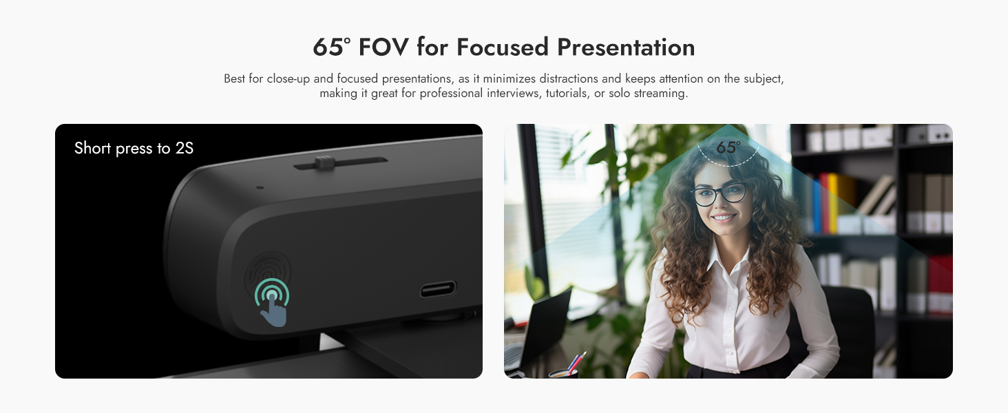 Webcam for PC 1080p 60fps