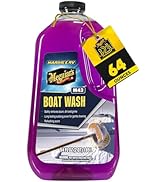 Meguiar's M43 Marine/RV Boat Wash, pH-Balanced Boat/RV Wash for Protecting Fiberglass and Gel Coa...