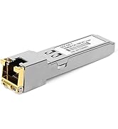Vogzone for Juniper QFX-SFP-1GE-T/EX-SFP-1GE-T 1000BASE-T Copper SFP to RJ45 Mini-GBIC Transceive...