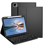 Divufus Keyboard Case for iPad Pro 11 Inch (M4) 2024 [Magnetic Detachable Wireless Keyboard][Supp...
