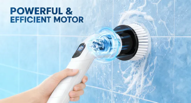 Electric Cleaning Brush, 9 in 1 Electric Brush with Interchangeable