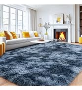 Quntue 8x10 Area Rugs for Living Room, Large Ultra Fluffy Fuzzy Shag Rug for Bedroom, Modern Plus...