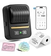 NADAIIN Label Maker Machine with Tape, Bluetooth Thermal Label Printer for Small Business, Addres...